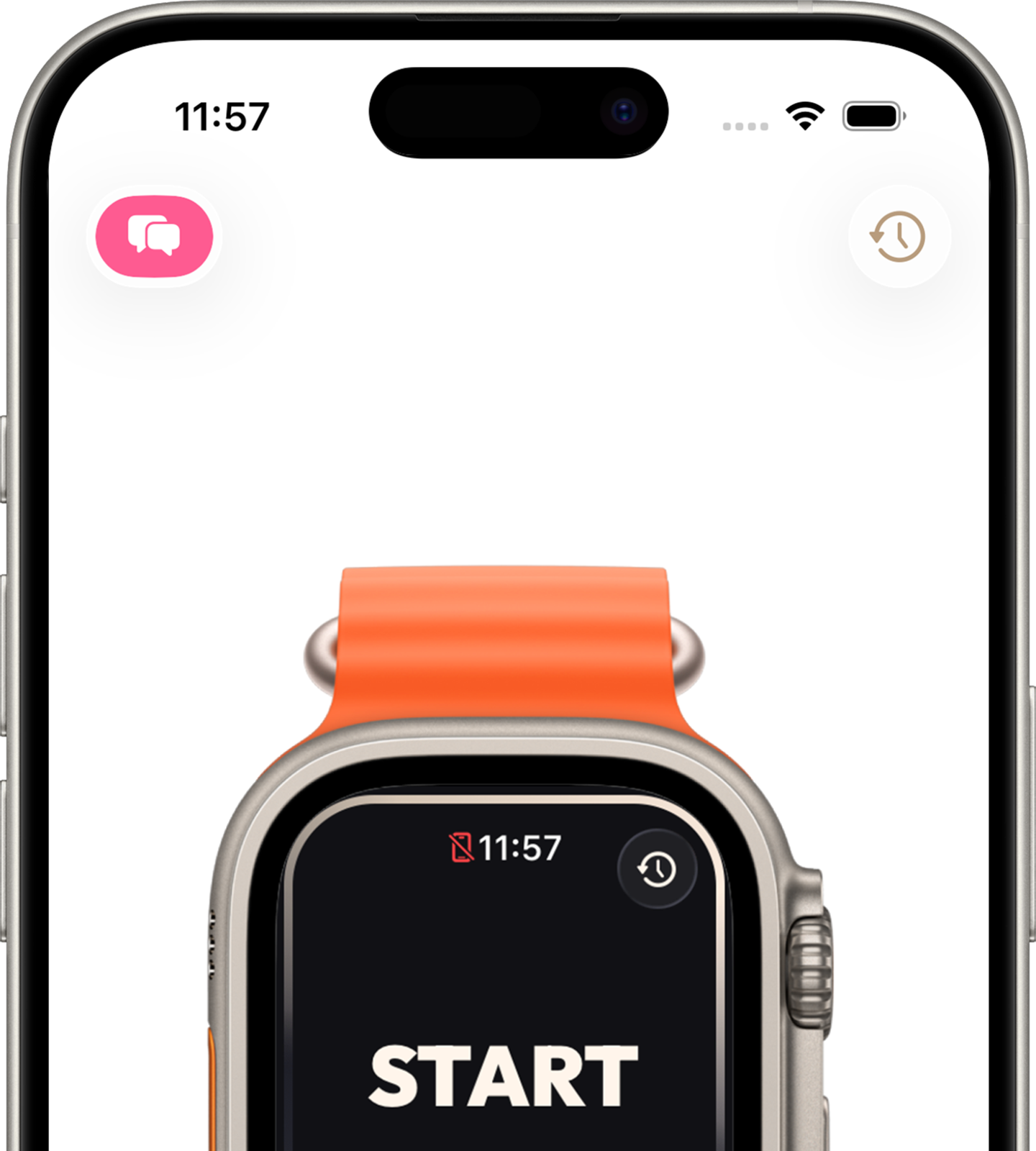 Metre phone feedback screen